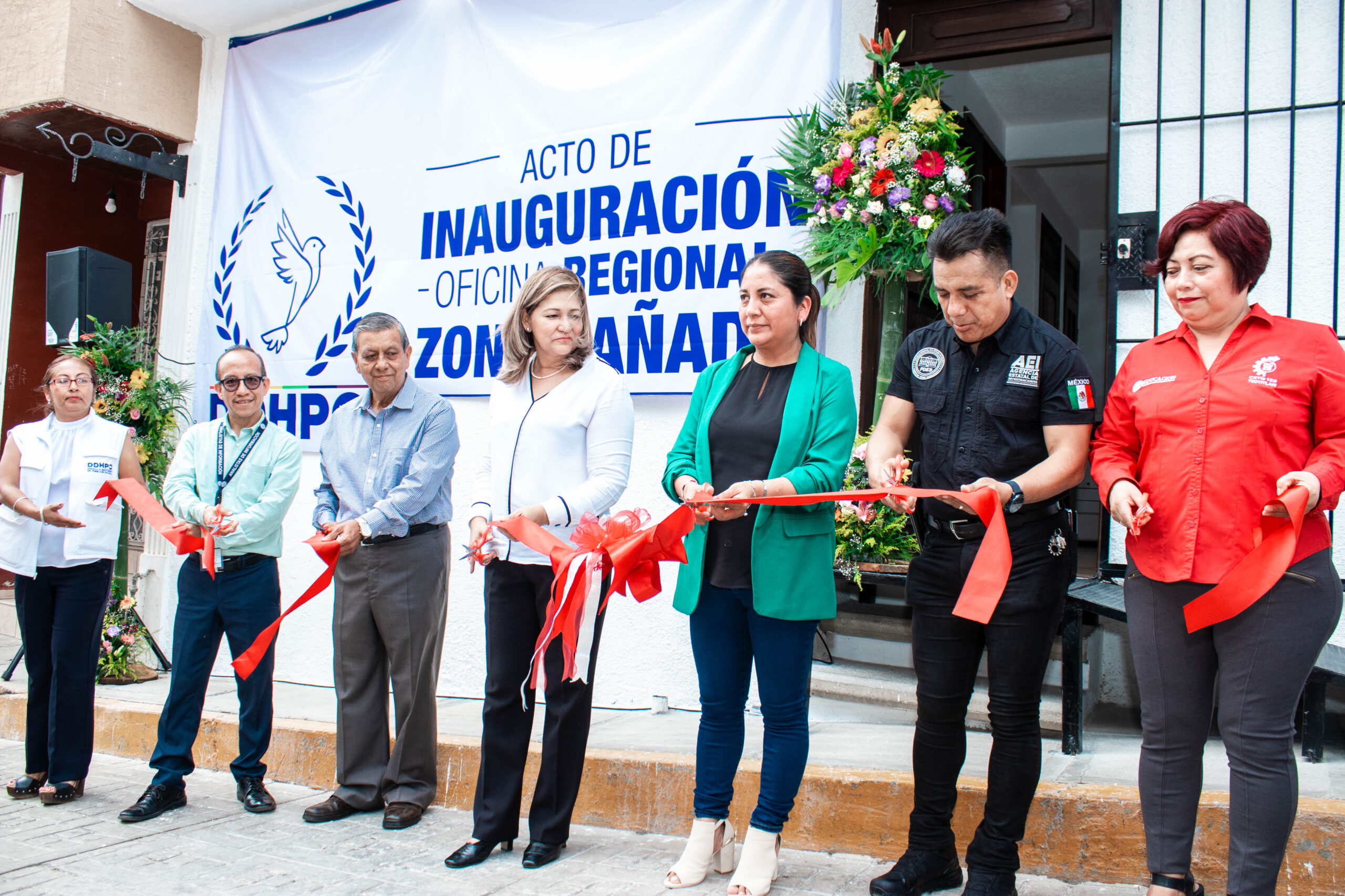 Inaugura DDHPO la Oficina Regional zona Sierra de Flores Magón