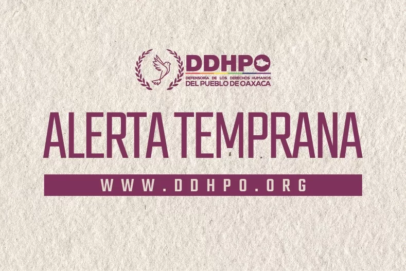 Ante el riesgo de inicio de incendios forestales, emite DDHPO Alerta Temprana 01/2025 a fin de proteger el derecho al medio ambiente sano