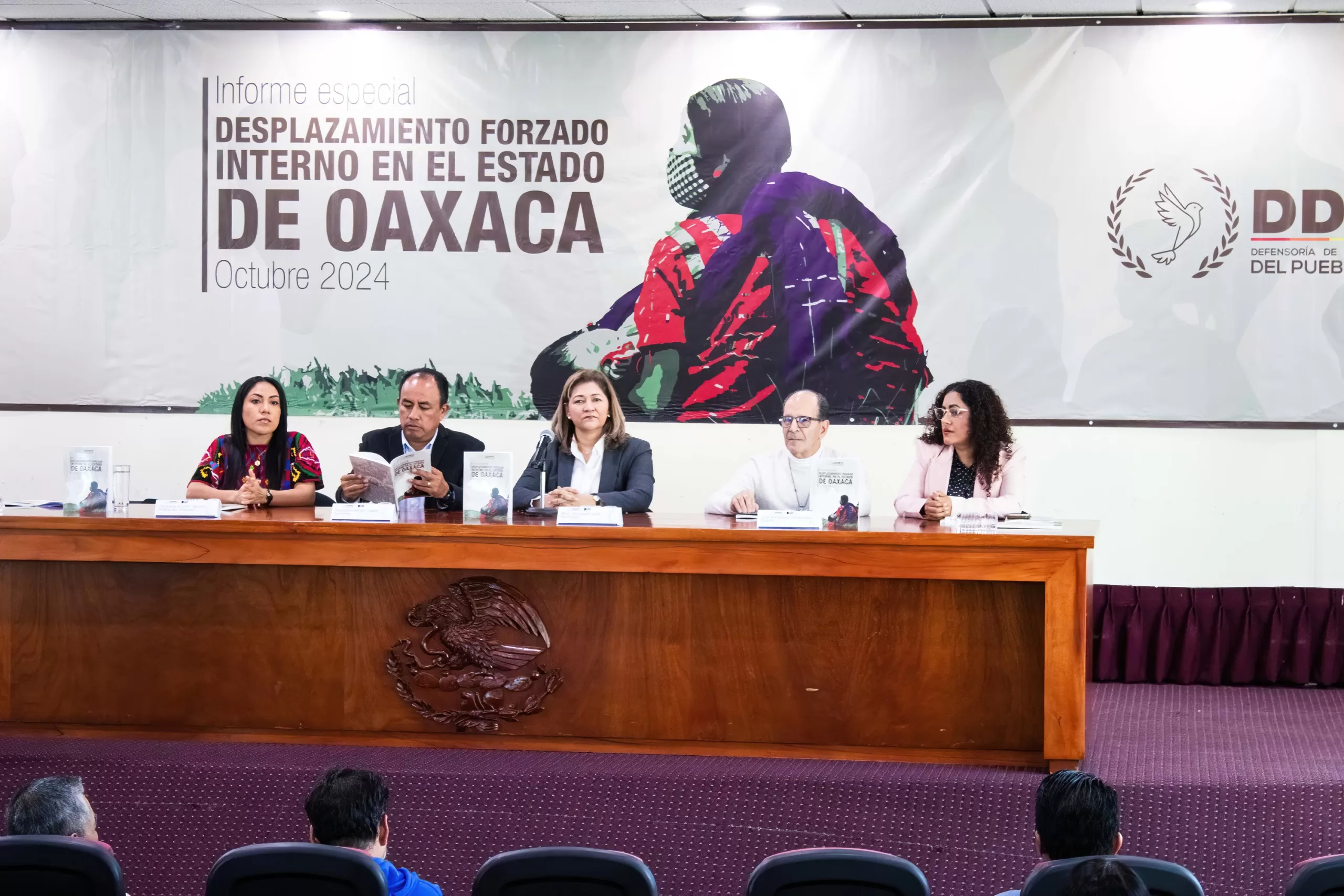 Presenta DDHPO “Informe Especial: Desplazamiento Forzado Interno en el Estado de Oaxaca”