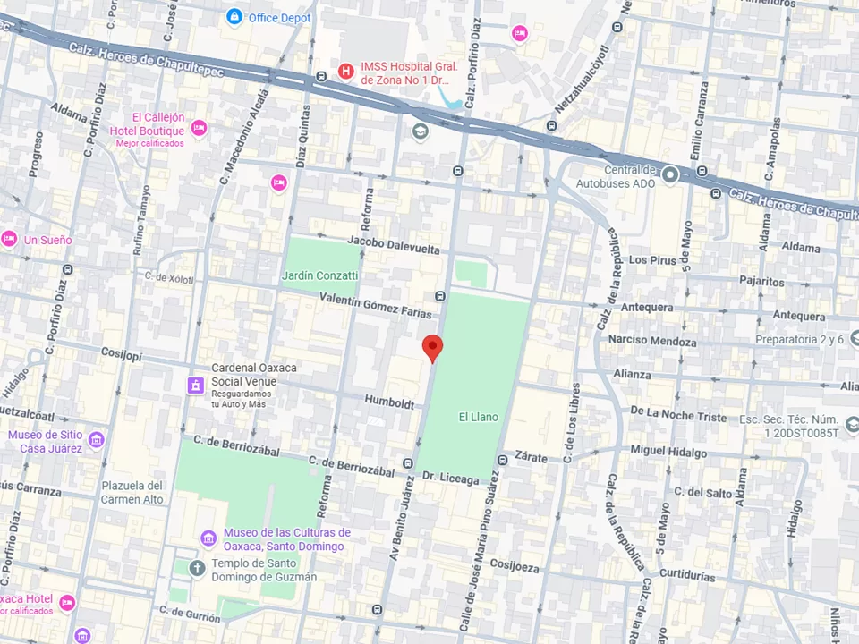 Ubicación del evento